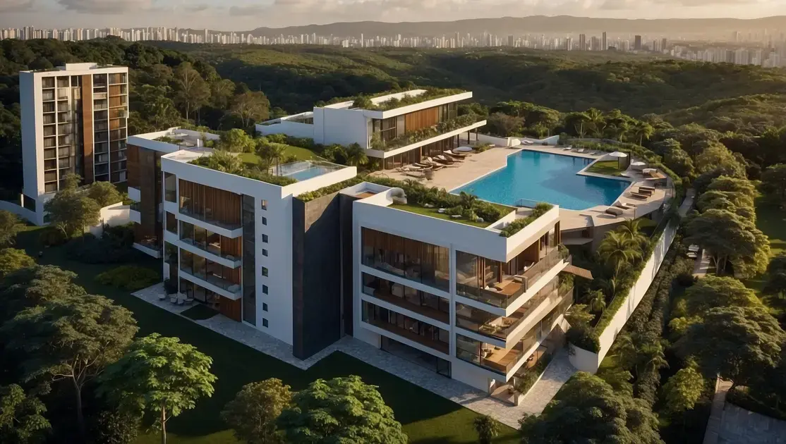 Estrutura e áreas de lazer dos condomínios