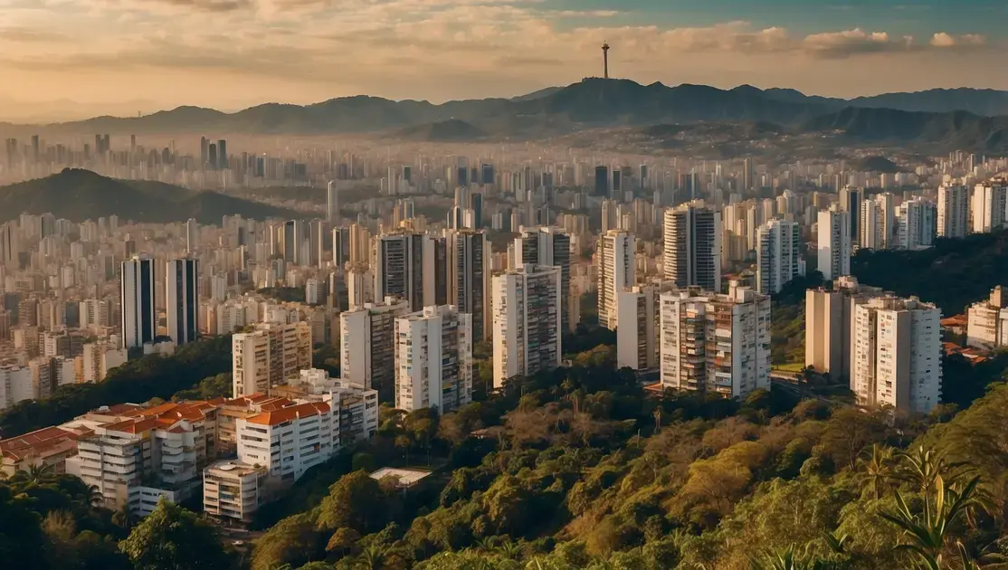 Panorama dos principais bairros e regiões de BH